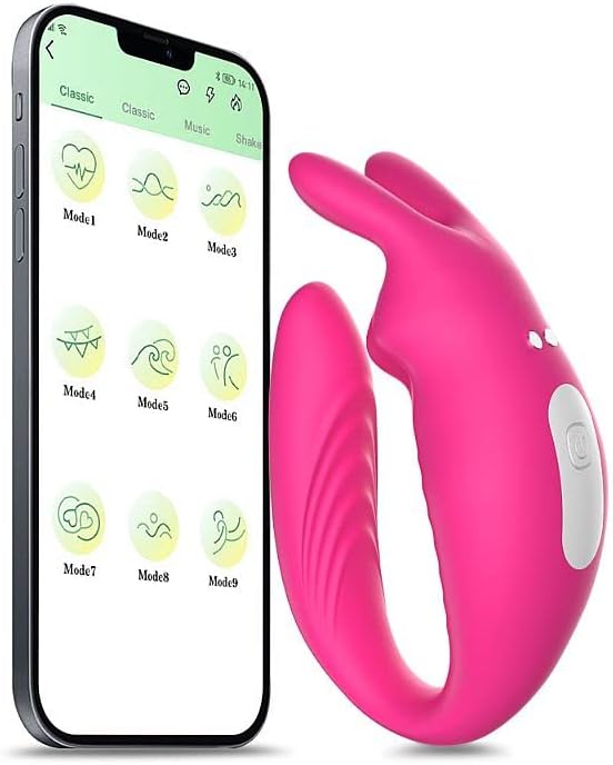 Vibrador de Casal Controle Aplicativo Bluetooth Hera 9 Vibrações ...