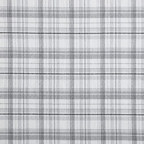 Image of Eddie Bauer - Flannel Sheets Twin Size, Anti-Pilling & Wrinkle Resistant Cotton, Touchably Soft for All-Season Comfort - Bed Sheets with Matching Pillowcases & Fitted Sheet (Beacon Hill Ivory)