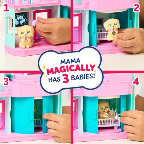 Clinique vétérinaire LITTLE LIVE PETS Mama Surprise Accessoires inclus Naissance magique - vue 6