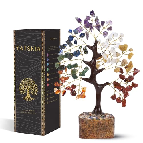 Seven Chakra Tree Of Life Crystal Tree...