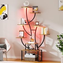 YITAHOME Tall Bookshelf...