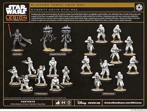 Star Wars Legion Blizzard Force Edición Especial miniatura 4