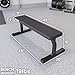 Synergee Flat Bench Workout Bench –Perfect for Pressing Exercises – Weight Bench for Dumbbell & Barbell Press Workouts – Great for Commercial, Garage and Home Gym