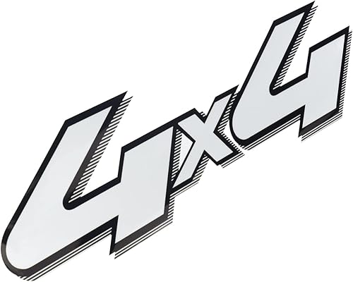 Miniatura 4 de 2 calcomanías de vinilo de 4 x 4 pulgadas aptas para 2001 2002 2003 2004 2005 2006 2007 2008 Serie F 150 250 350 camioneta (blanco)