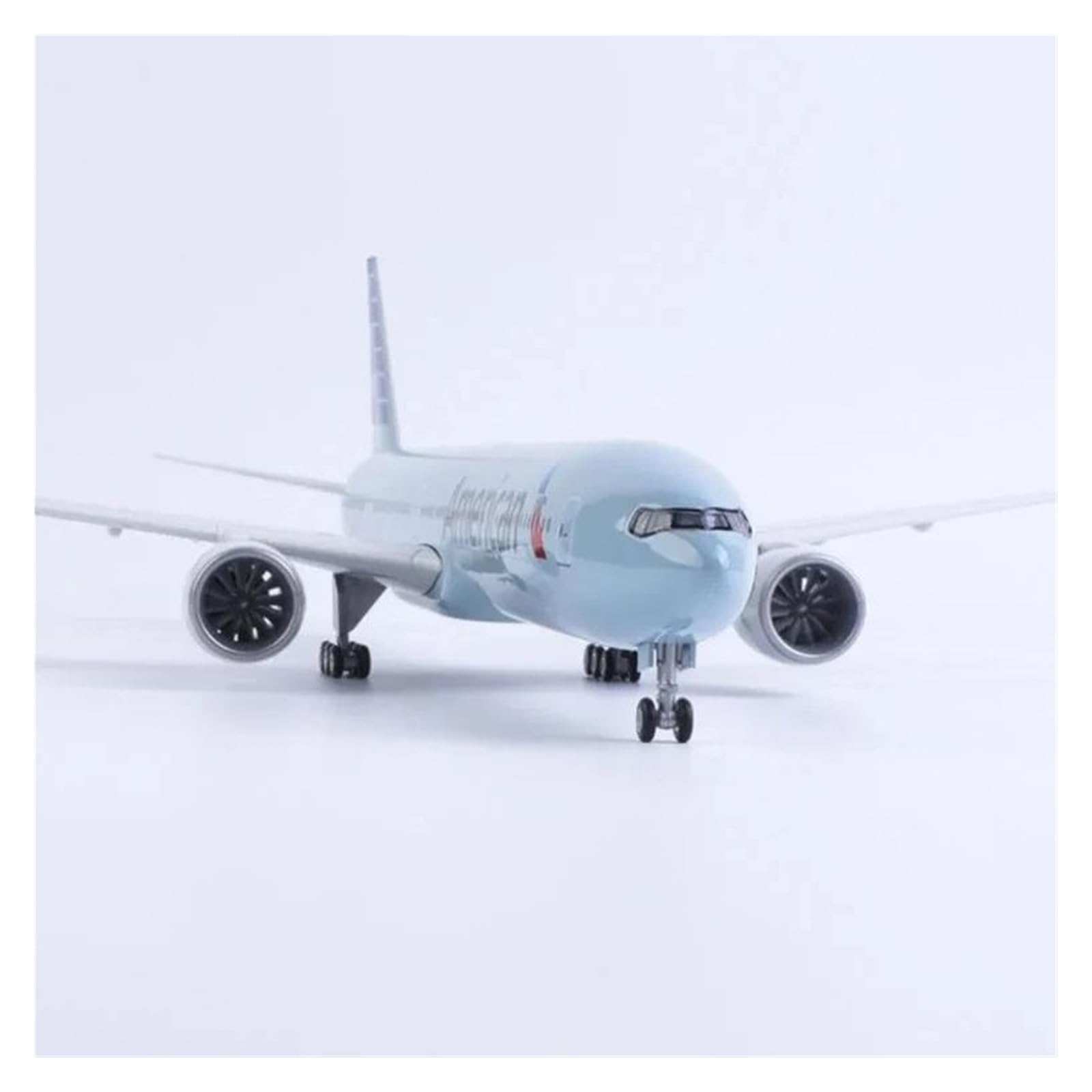 Skala samolotu 47 cm 1:157 Dla 777 Model samolotu American Air Airlines Boeing B777 Model samolotu Odlewany model samolotu Nadaje się do wyświetlania (bez światła)