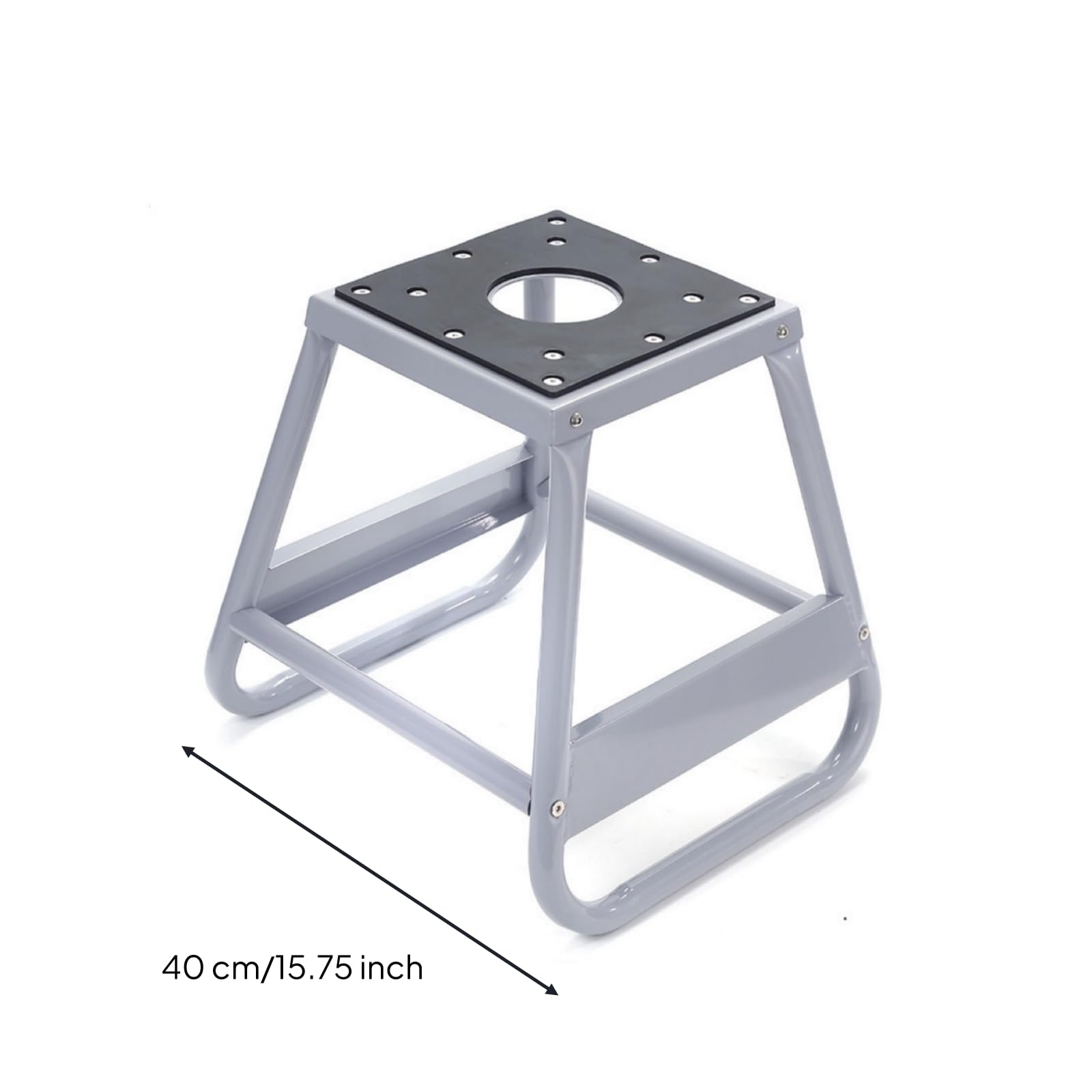 Cavalletto Alza Robusto Cavalletto da Officina Compatto Supporto per ciclisti, Garage