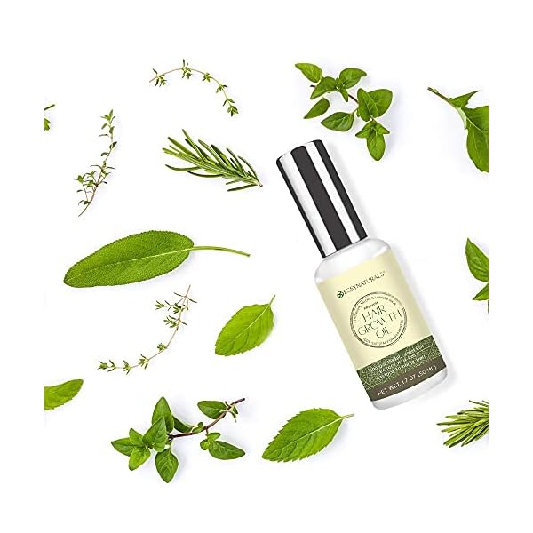 EssyNaturals-Hair-Growth-Oil-with-Caffeine-and-Biotin-For-Stronger-Thicker-Longer-Hair-17-oz-1-Pack Essynaturals Hair Growth Oil with Biotin - Caffeine and Castor Oil for Fuller, Thicker, Longer Hair