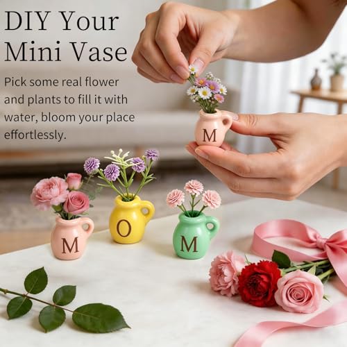 3 imanes decorativos mini jarrón para frigorífico miniatura 5