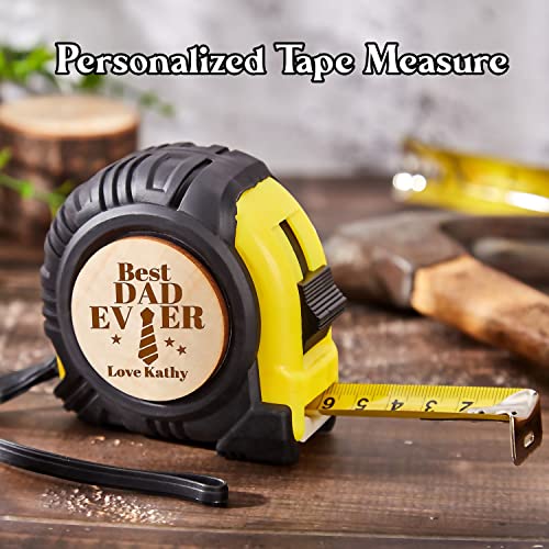 Cinta métrica personalizada 25 ft para regalo padre miniatura 3