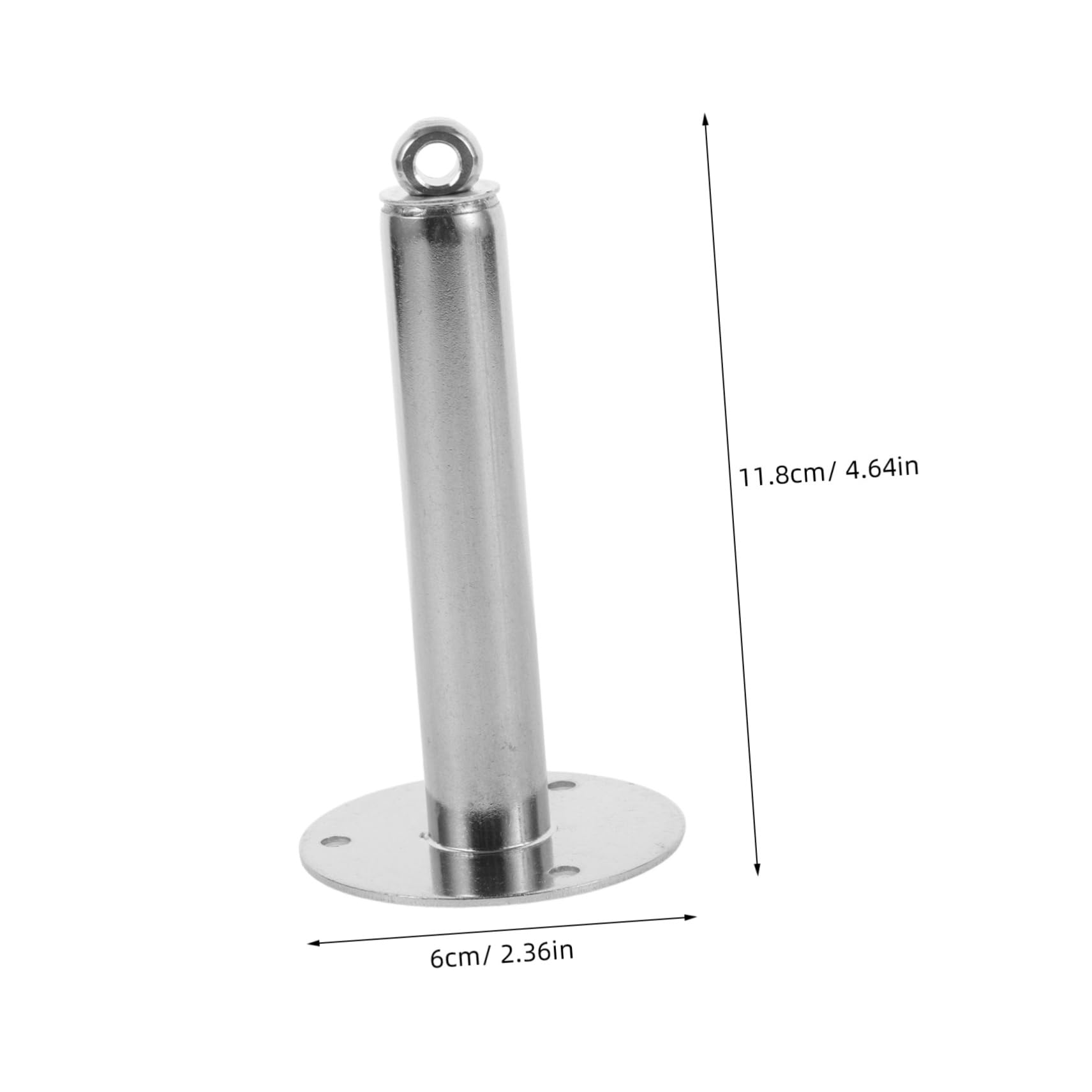 Mikikit Versatile Fitness Loading Pin Barbell Slice Weight Rack Workout Equipment Gym Accessory