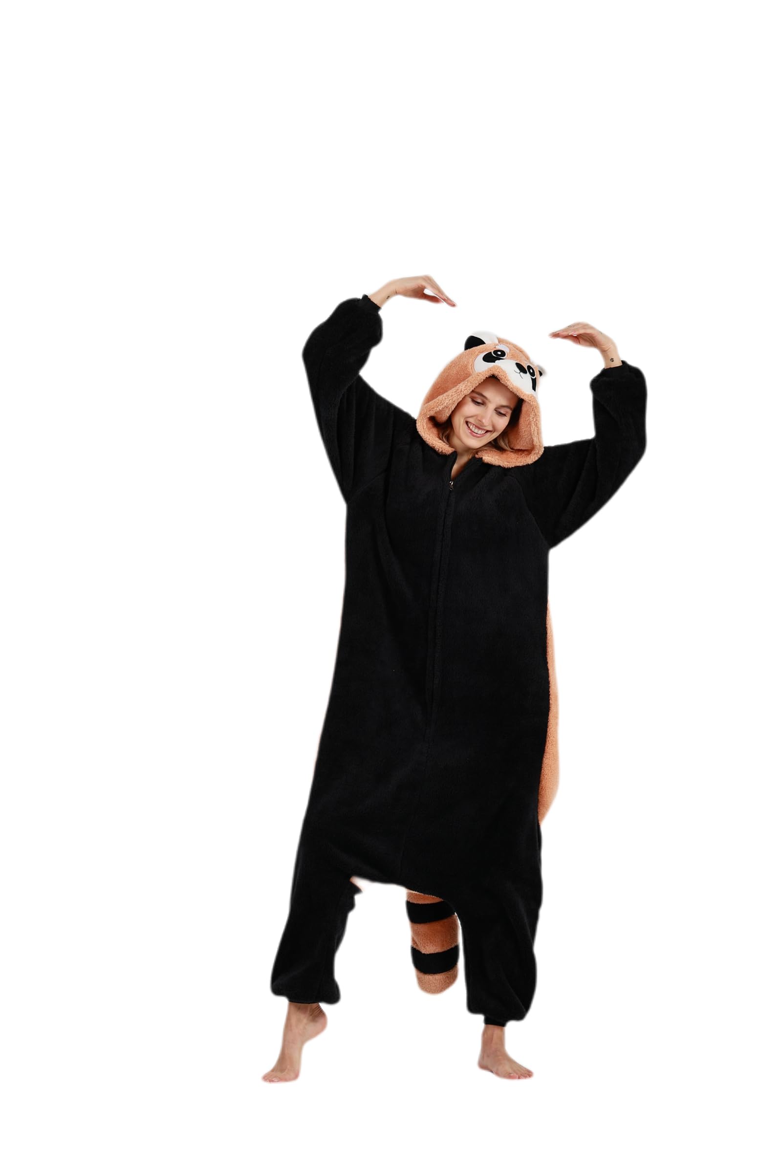 Unisex Pigiama Animale Cosplay Carnevale Halloween Costume per Uomo Donna One Piece Sleepwear