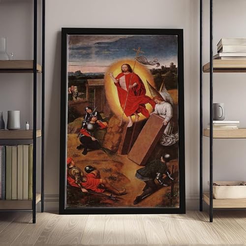 Impression sur toile Résurrection Hans Memling pour décoration salon - 4