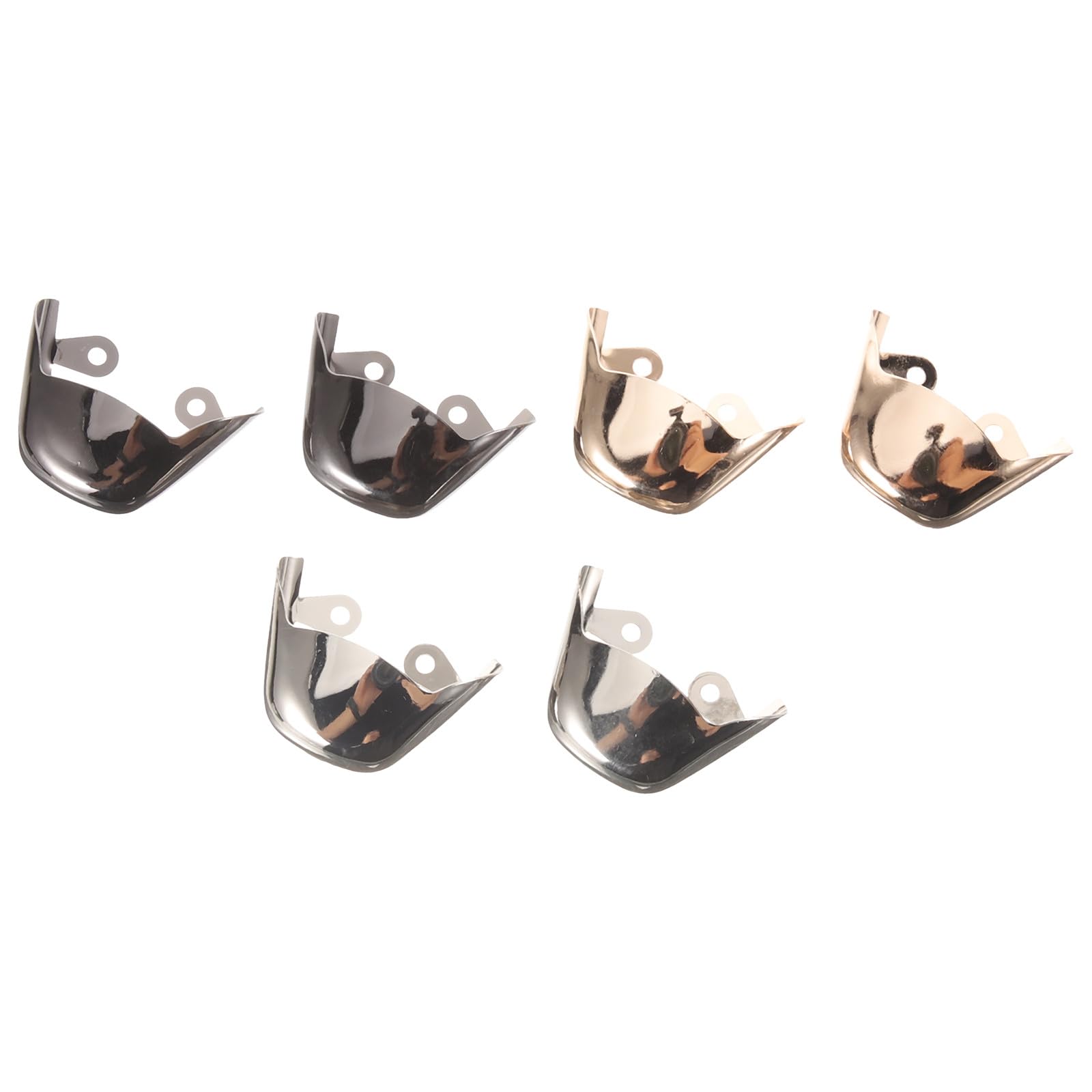 Cubiertas Decorativas Metálicas para Punteras de Tacones 3 Pares Protectores para Zapatos de Mujer Resistentes y Adaptables para Uso Diario y Ocasiones Obsequios