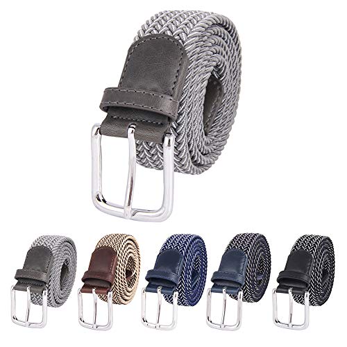 MIJIU Cintura elastica intrecciata alta qualità