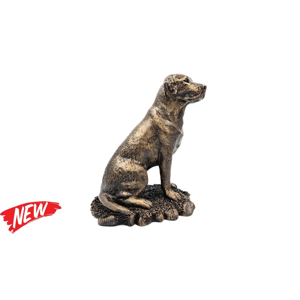 Bisley Patina Sculpture Labrador Sitting