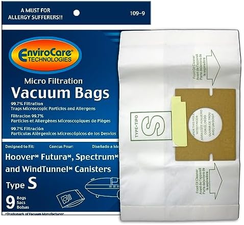 Hoover Sacchetti Sottovuoto Verticali In Galleria Del Vento Tipo