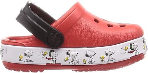 Amazon クロックス サンダル クロックス ファン ラブ スヌーピー ウッドストック クロッグ キッズ Crocs クロックス クロッグ サボ