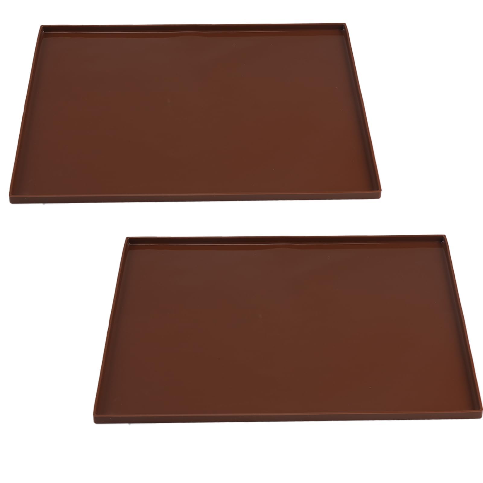 Plaque en Silicone pour Four Antiadhésive 30.5x25.8x1cm 2 Pièces