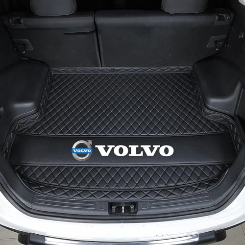 車のトランクマット ボルボ XC60 2009-2015 用 3D カーゴマット ラゲッジマット 防水 滑り防止 耐汚れ ラゲージトレイ 保護パーツ カスタム 車のトランクマット 車種専用設計 ラゲッジマット カーゴマット 車内保護 全天候型 簡単取り付け