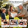 SOLIOM BF09 Bird Feeder with Camera Wireless Outdoor,Smart Feeder Camera with AI Identify Species,Backyard Watching Gift,Auto Record Bird Video,Instant Notifications, US #1