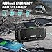 Emergency Radio Waterproof Bluetooth Speaker,Portable AM FM Radio with Flashlight,Reading Lamp,Hand Crank NOAA Weather Radio with Solar Panel,5000mAh/18500mWh Cell Phone Charger,Emergency Survival Kit