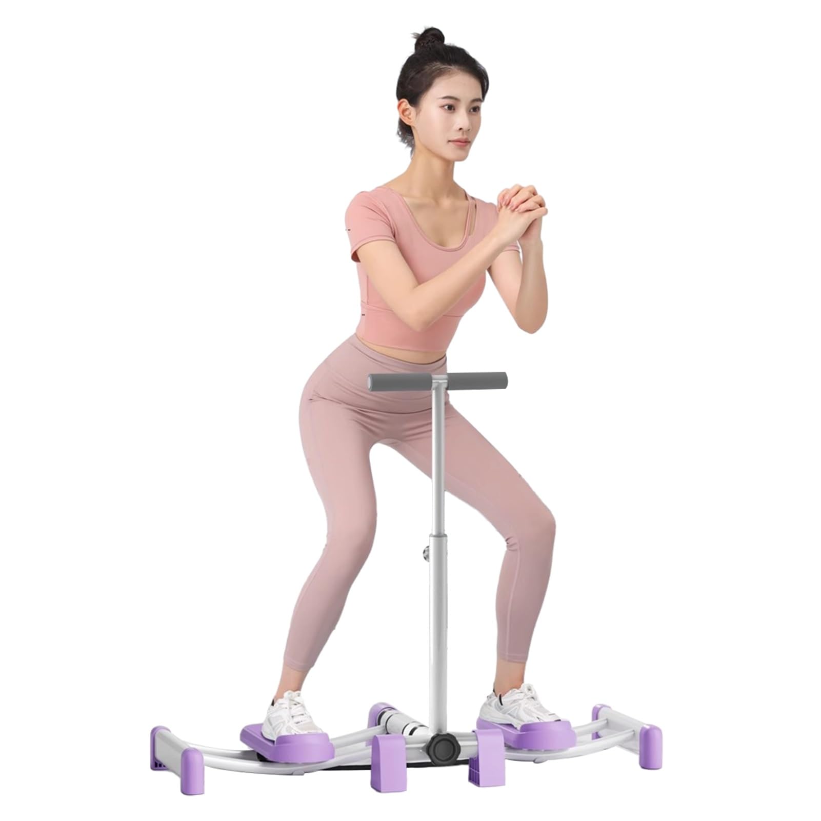 Macchina per allenamento sciistico Leg Trainer, allenatore del pavimento pelvico per donne con grasso addominale inferiore, allenamento a casa, dispositivo Thigh Master, esercizio di riparazione pos