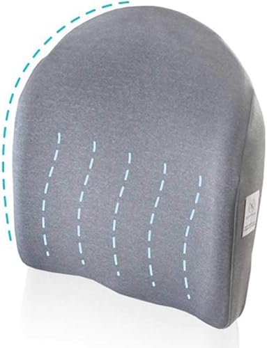 KUNUDAOEM - Cojín 3D de espuma viscoelástica con correa ajustable y transpirable