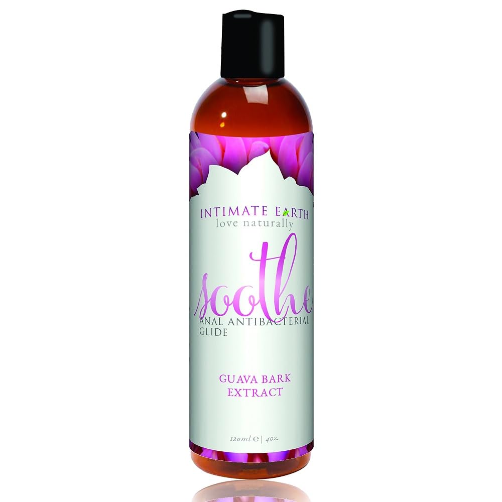 Intimate Organics Earth 120ml/ 4oz Soothe Anti bacterial Anal Lubricant Guava Bark