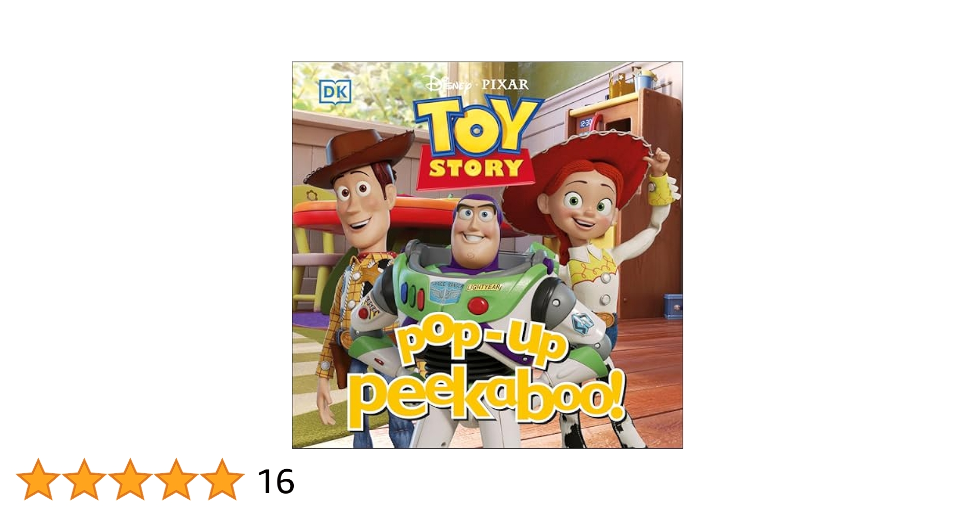 TOY STORY POP UP BOOK (トイストーリーのしかけ絵本) Pop-Up Peekaboo! Disney Pixar Toy Story: DK: 9780593965726