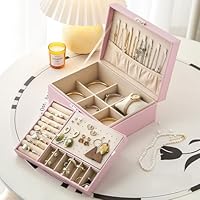 ま*️様 アクセサリーボックス アクセサリーケース フラワー ジュエリーボックス Mサイズ （ 幅