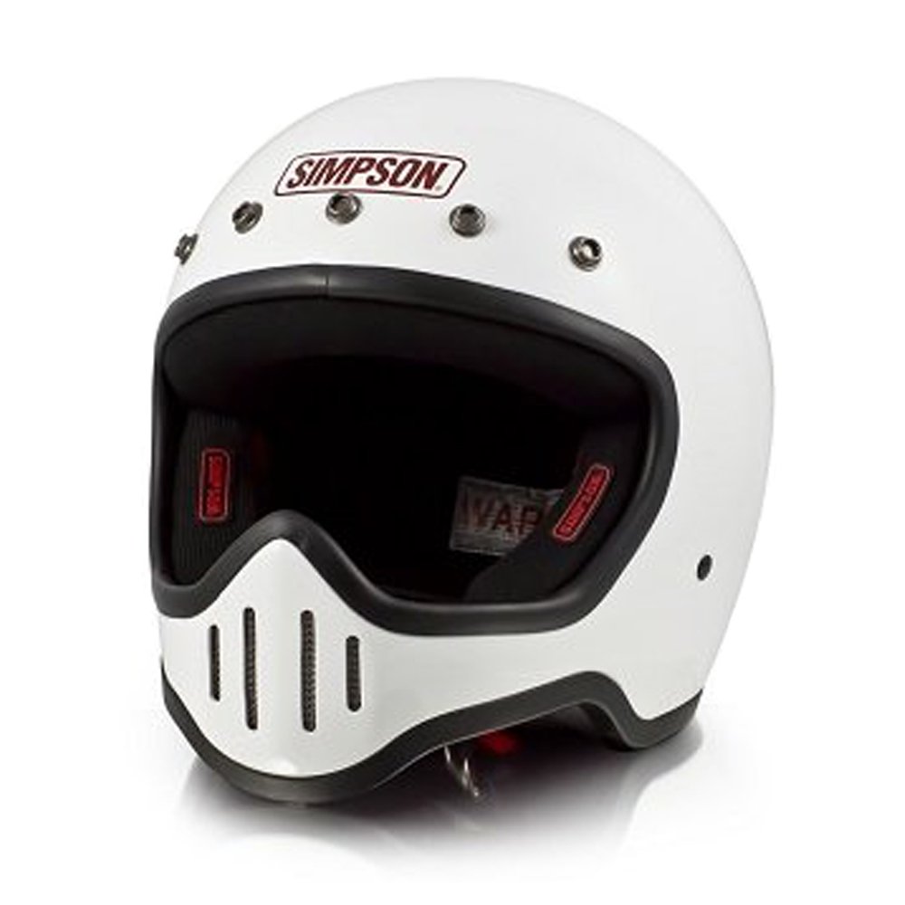 Amazon | SIMPSON M50 WHT 59-60 | フルフェイス | 車＆バイク