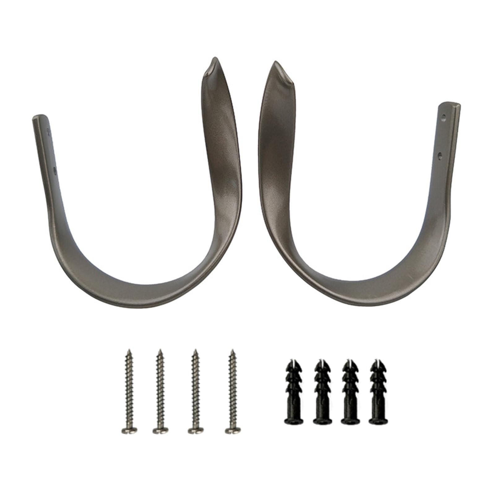 Tsophreniq Of 2 Multipurpose Curtain Hooks Fashionable Window Draperies Tiebacks Holdbacks Holders Hooks for Easy Installation Curtain Tiebacks
