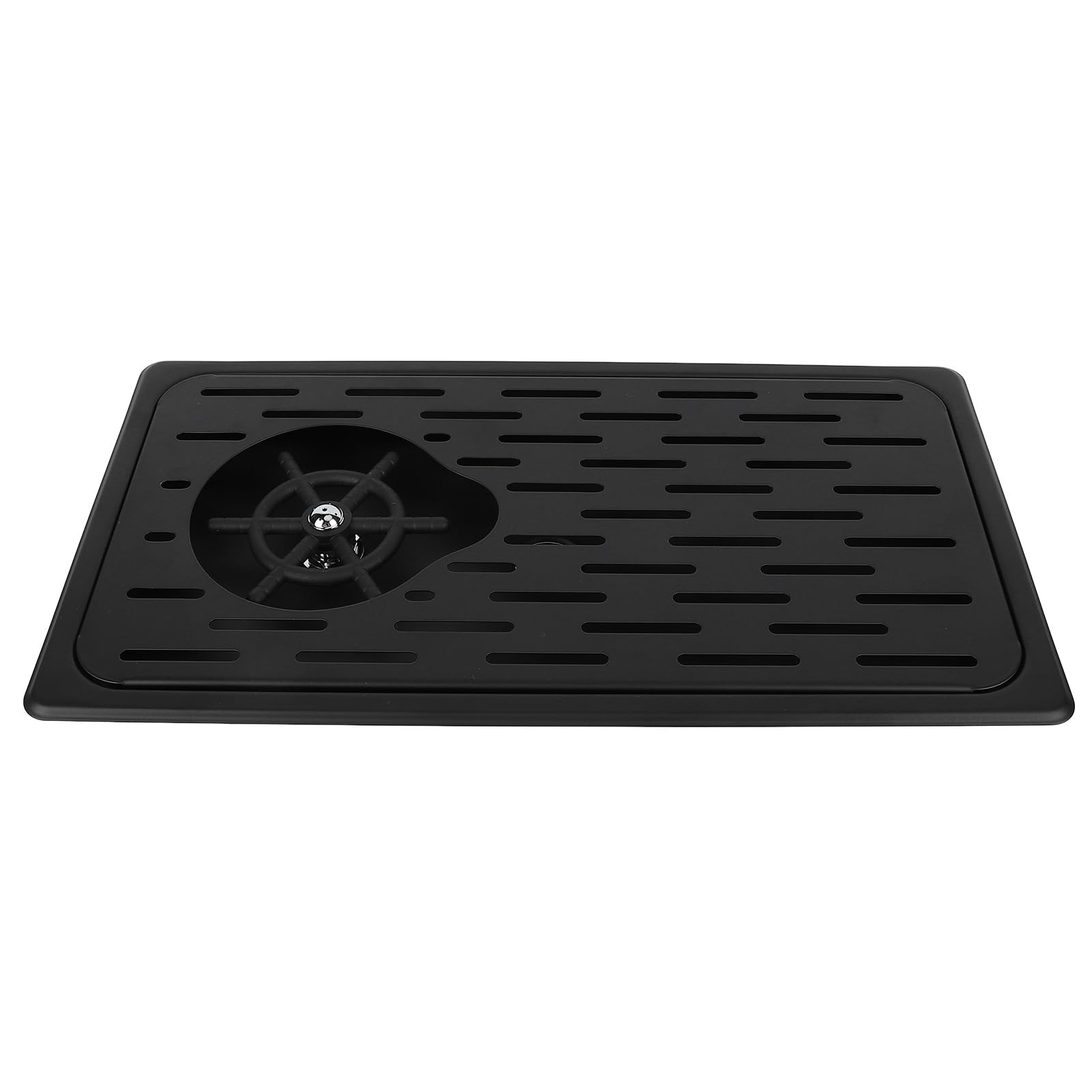 Jarra de Acero Inoxidable R R Bandeja de Goteo Drenaje - Vidrio Alta Presión para Bar, Cocina, Cafetería y Restaurante