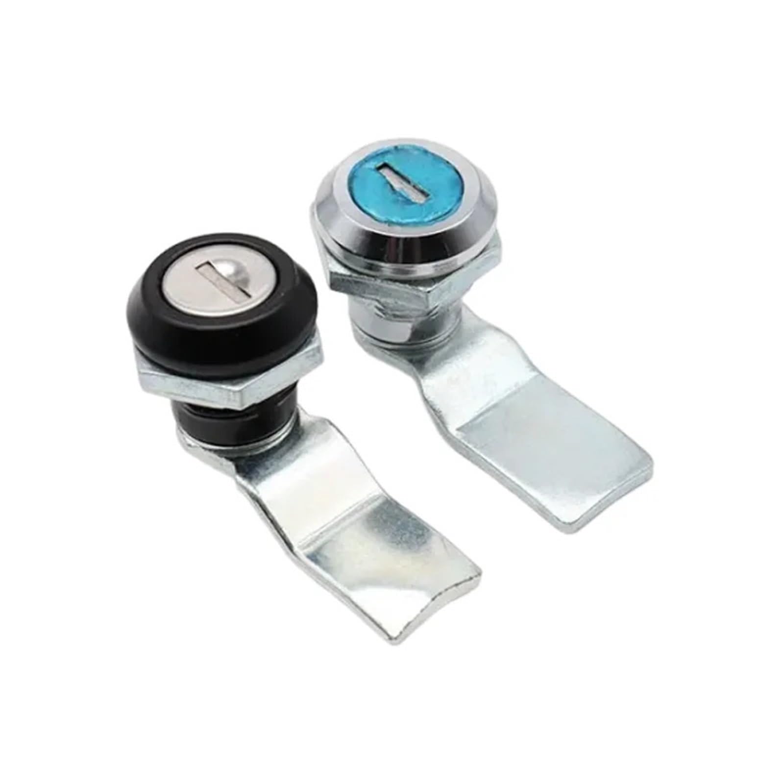 Sxolcoufoh Black Door Zinc Alloy Cylindrical Tongue Lock 1Pcs(Black)