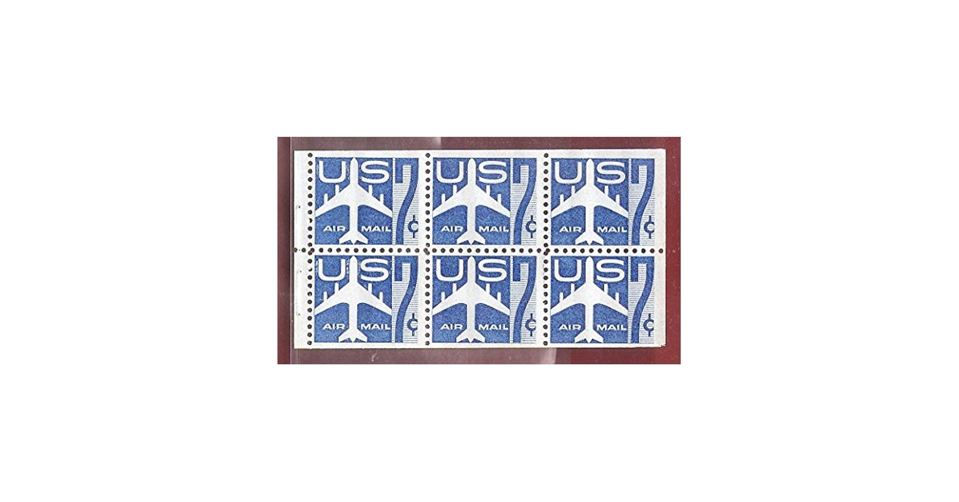 Amazon.com: Postage Stamps U.S. C51a 1958 7-cent blue Jet