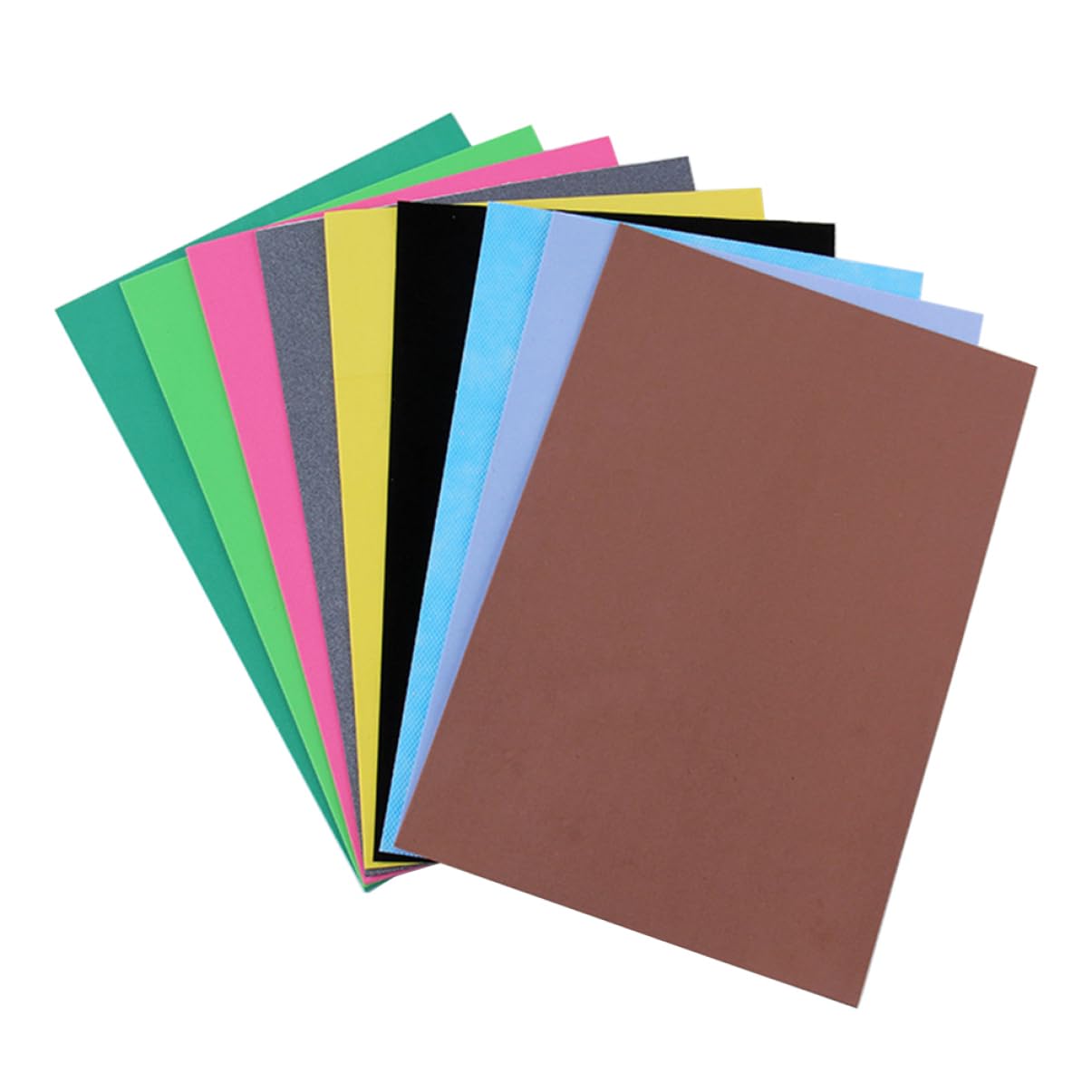Lurrose 30pezzi Autoadesivi Colorati Per Fai Da Te Materiale Flessibile Per Progetti Creativi e Scrapbooking Facile Da e Applicare