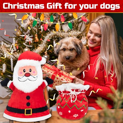Juguete interactivo navideño para perros LECHONG miniatura 7