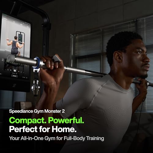 Image of Speediance Smart Home Gym, Multi-Functional Gym Machine for Full Body Strength Training, All-in-one Gym Equipment, Digital Weight System, Workout Station, Squat Rack, Gym Monster 2