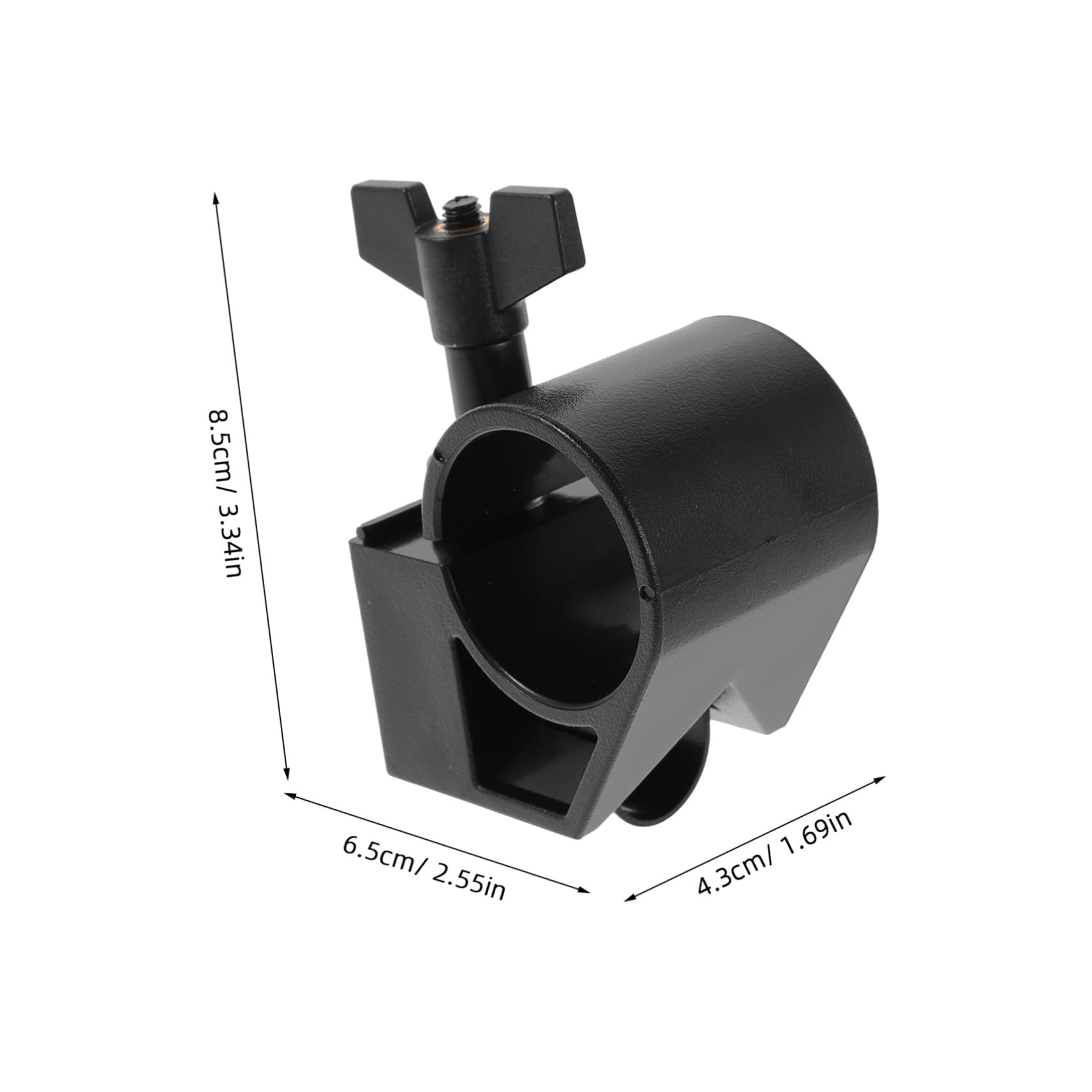 VANZACK Pinces de Support de Batterie pour Tambour Électronique, Fixation pour Équipement de Fixation du Tambour, en Plastique, Compatible Rack, pour Répétitions et Concerts