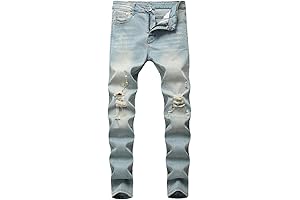 Trendy Ripped Skinny Jeans: Elevate Your Style with Edgy Distinction