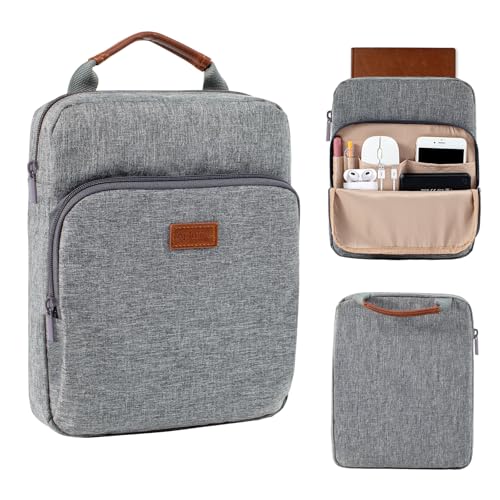 Aplufine Capa de Livro com Zíper, Bolsa de Livro 11' X 9', Bolsa Protetora de Livro, Capa de Livro para Amantes de Livros, Capa de Livro, Estojo de Transporte de Livros para Acessórios de Livros, Forn