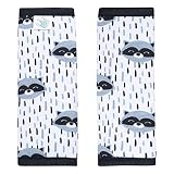 JYOKO KIDS Protector Arnes para Silla de Paseo, Compatible con Maxicosi (Raccoon, 17 x 18)