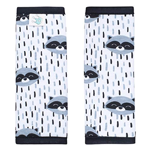 JYOKO KIDS Protector Arnes para Silla de Paseo, Compatible con Maxicosi (Raccoon, 17 x 18)