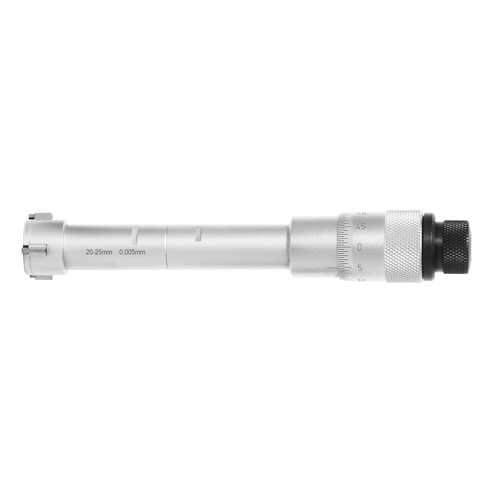 ASIMETO Dreipunkt-Innenmessschrauben im Set, Innenmikrometer analog, Messbereich 12-20 mm