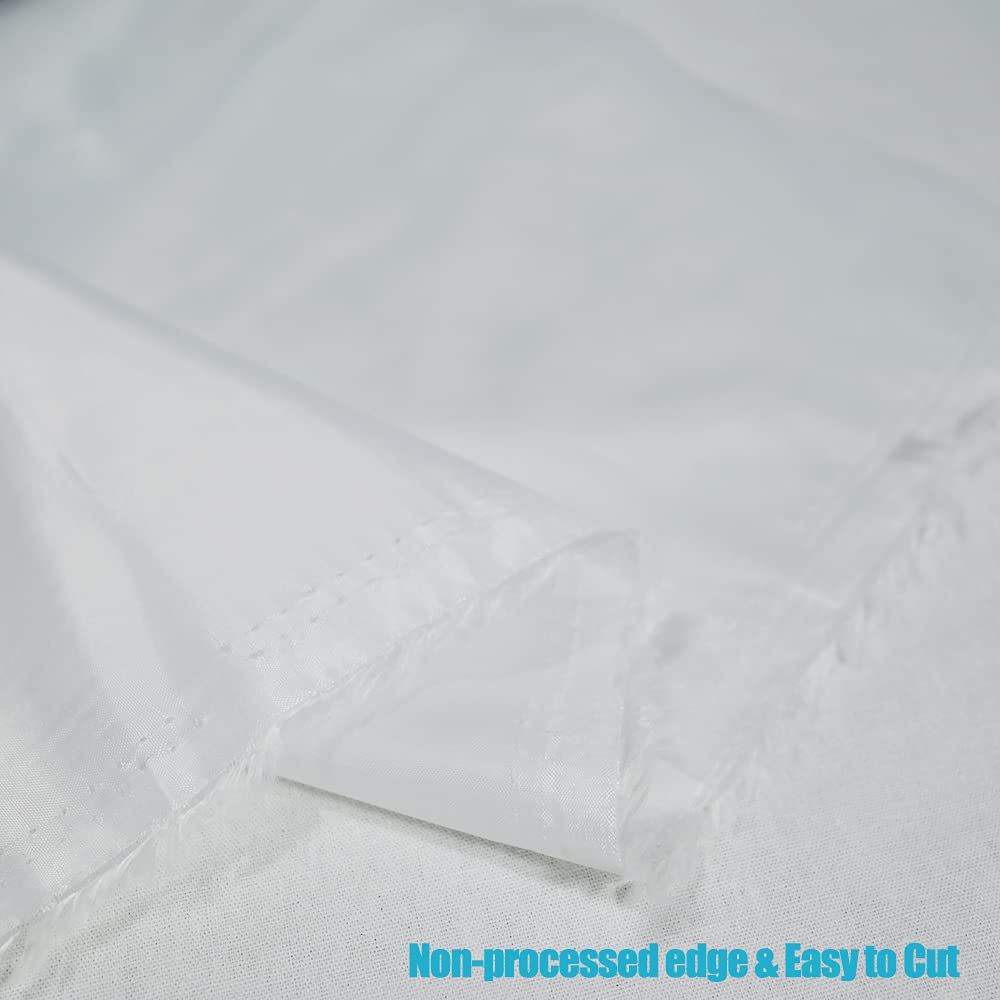 RENIAN Tissu diffuseur de photographie 3 x 1,5 m en nylon pour éclairage boîte à lumière, tentes, panneau