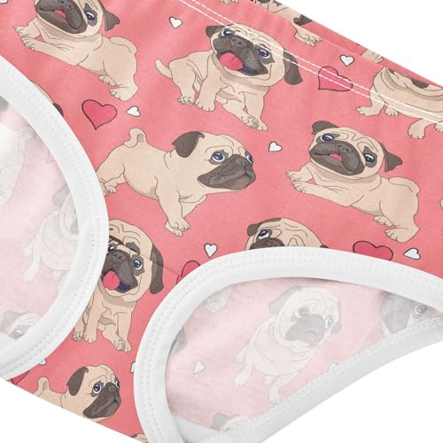 Ollabaky Girl's Cotton Underwear Toddler Undies Kids Briefs Breathable Comfort Panties4