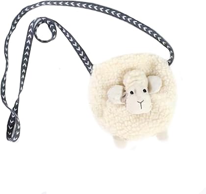 Women Mini Adorable Sheep Design Satchel Crossbody Shoulder Bag Coin Purse