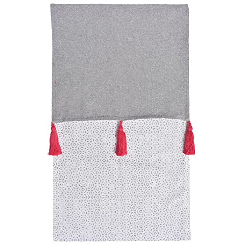 Image of Blanc 9 Rounak 100% Home & Kitchen Pure Cotton Multicoloured 4 /6 Seater Table Runner|(33x182) cm