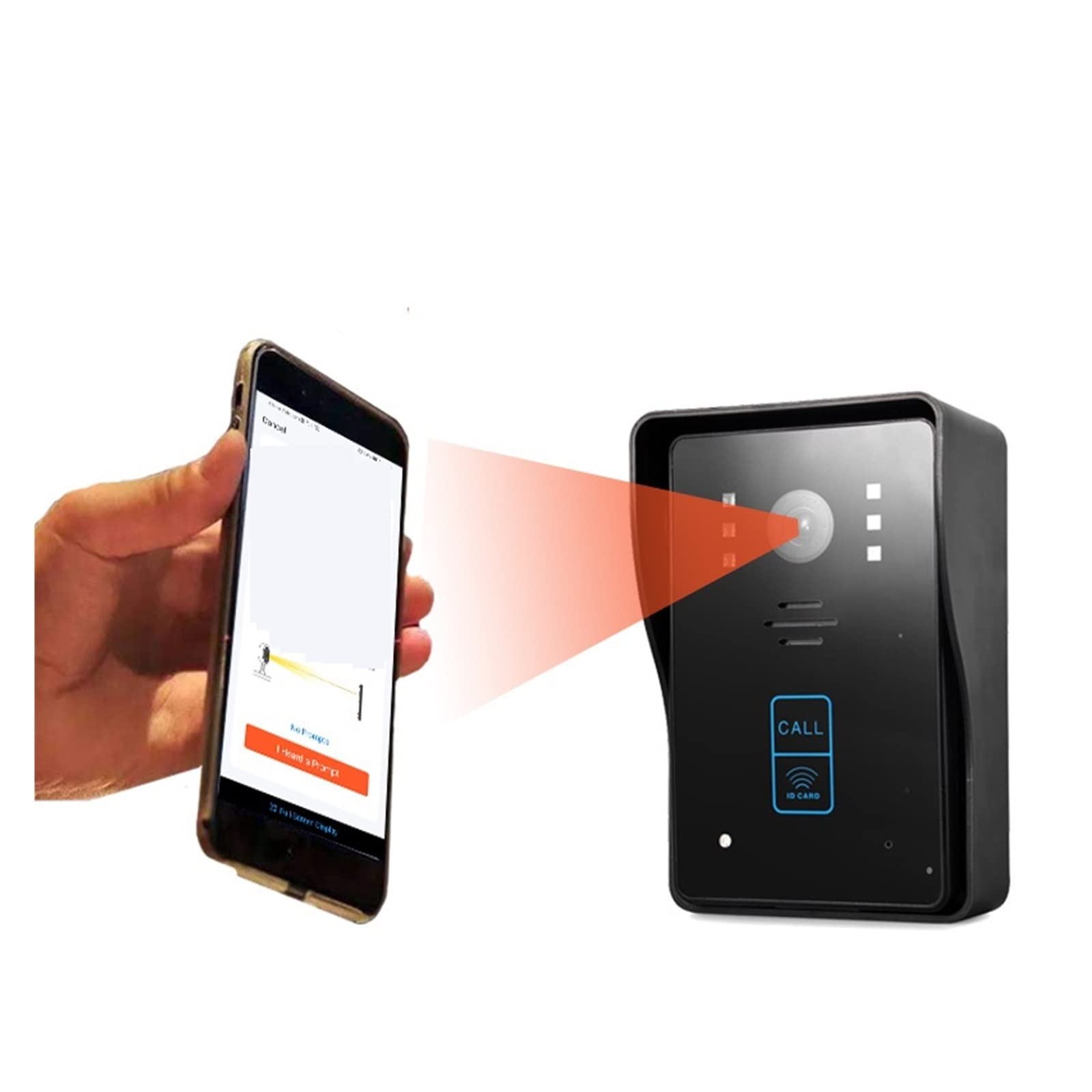Kamera wideodomofonowa Tuya inteligentny domowy dzwonek bezprzewodowy kamera 1080P z RFID odblokuj wideodomofon do mieszkania