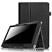 Fintie ASUS Transformer Book T100HA Case - Premium PU Leather Keyboard Portfolio Stand Cover Case for ASUS Transformer Book T100HA 10.1" 2 in 1 Touchscreen Laptop (2015 Release), Black